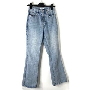 PacSun High Rise Bootcut Jeans Distressed 100% Cotton Denim